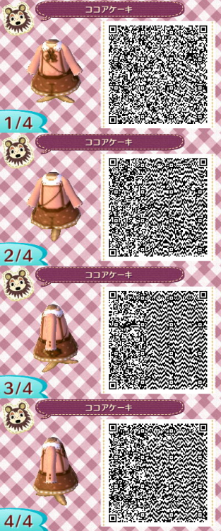 pocky-town:  (✿╹◡╹)ﾉ☆.｡₀:*ﾟ source ★ﾟ･:,｡ﾟ･:,｡☆ does anyone speak Japanese? for the first outfit, the creator posted the 4/4 picture twice and didn’t include the ¾ picture. I don’t know if this is because both