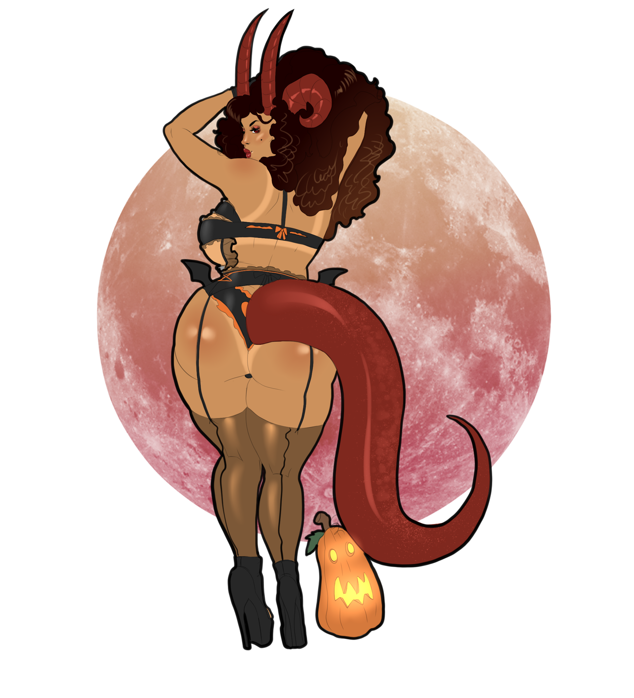   More Halloween Lingerie! Character belongs to respective owner! She&rsquo;s