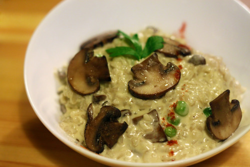 Risotto Al Funghi - The Basement