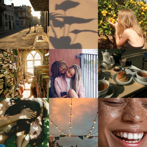 warmth and happiness moodboard✨
