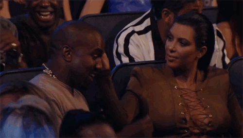 yrbff:  here’s kim oil-blotting kanye’s head and some dudes cracking tf up in