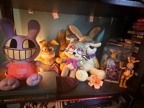Afton shrine (+Jax)... yes... my shrine... and Scott Pilgrim books
