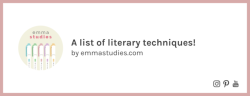 Emmastudies:  Emmastudies: Literary Techniques [Click For Higher Resolution!] Whilst