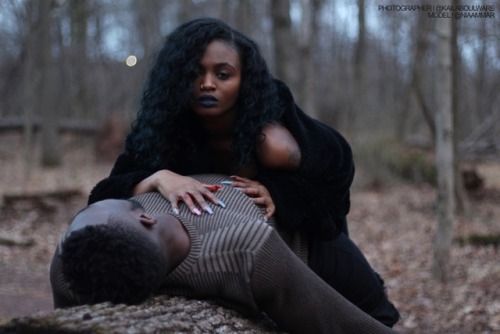 alternativeblackgirls:Model : ig @NiaAmmar Director &amp; photographer @kailaboulware “THE