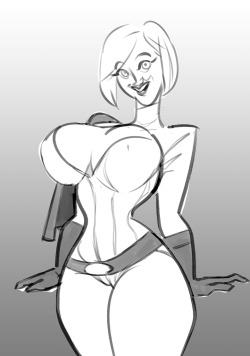 Slbtumblng:  Budu-Nsfw:  Power Girl Based Off Of The Awesome Vegas Pg Cosplay  Go