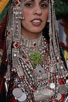 Yemeni Jewish bride in traditional dress by Hanan Isachar