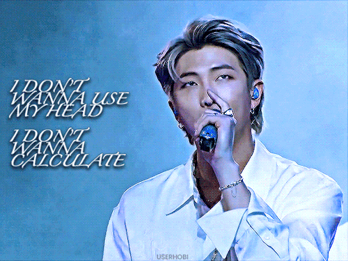 12 DAYS OF NAMJOON Prompt: Favorite Lyrics/Verses/Songs (cr. Namuspromised)