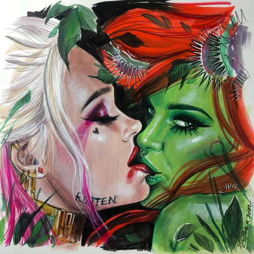 Harley and Ivy by Suspiria Vilchez