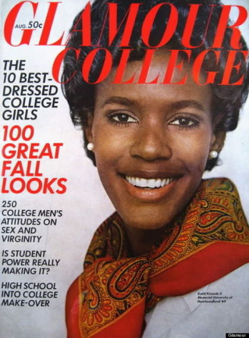 Katiti Kironde: Glamour Magazine’s First Black Cover Model In August 1968, Kironde became the 