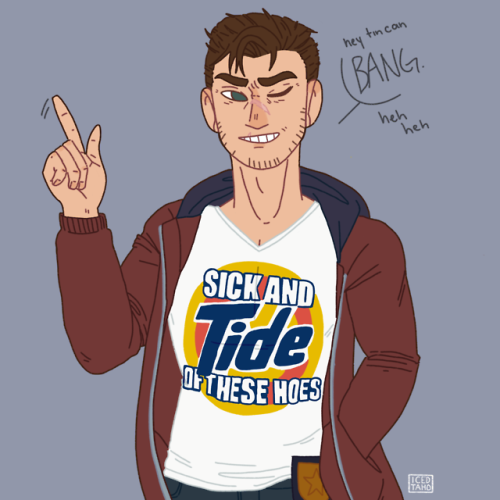 icedtaho: Sick And Tide Of These Hoes I know that Gavin doesn’t know how to wink in canon, but I too