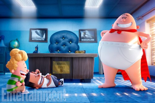 mahboi: wannabeanimator: First look at DreamWorks’ Captain Underpants (2017) (x) Animation is 