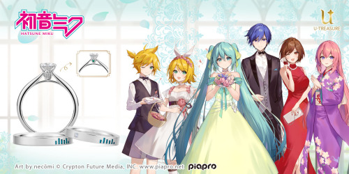 Happy Miku Day (3/9) in America! Miku Wedding Rings, Gumi & Miku Merch Collab, New Miku Figures,