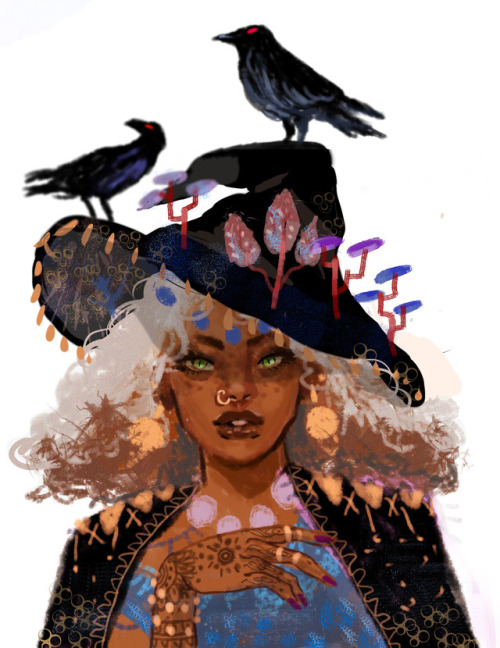 last witch illustrations I’ll share online!! the rest of the illustrations ill work on just fo