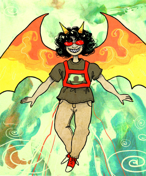 credibilityproblem: remember how terezi alchemized herself some dragon wings? &gt;:]