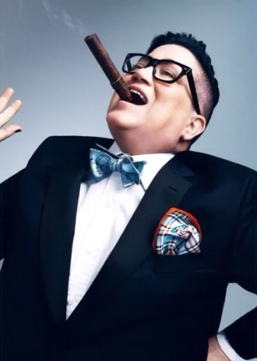 theabsintheraven:  signsignified:  flickthewilly:  liquorinthefront:  Lea Delaria, photography by Sophy Holland  😍😘  Big Boo is my type.  I loofa Big Boo <3