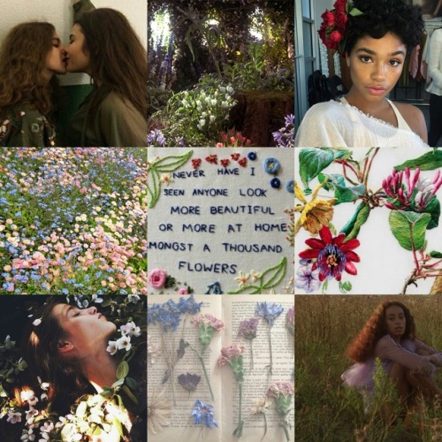 floral sapphic moodboard✨