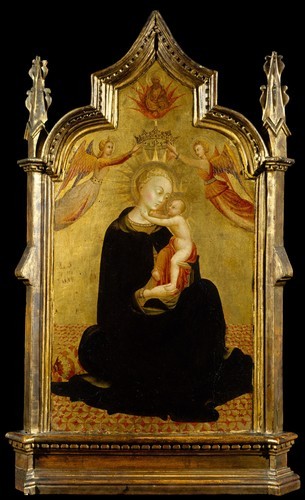 Madonna and Child with Angels by Sassetta, European PaintingsGift of George Blumenthal, 1941Metropol