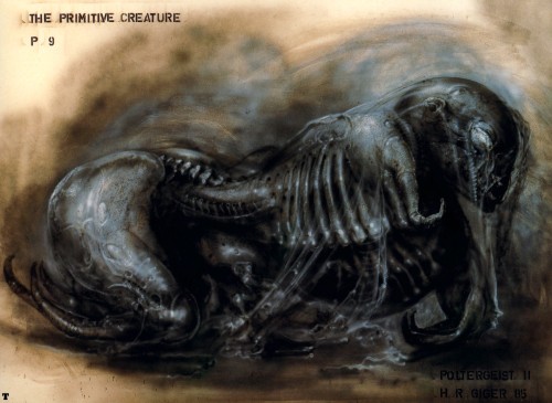 thusreluctant:The Primitive Creature by H.R. Giger