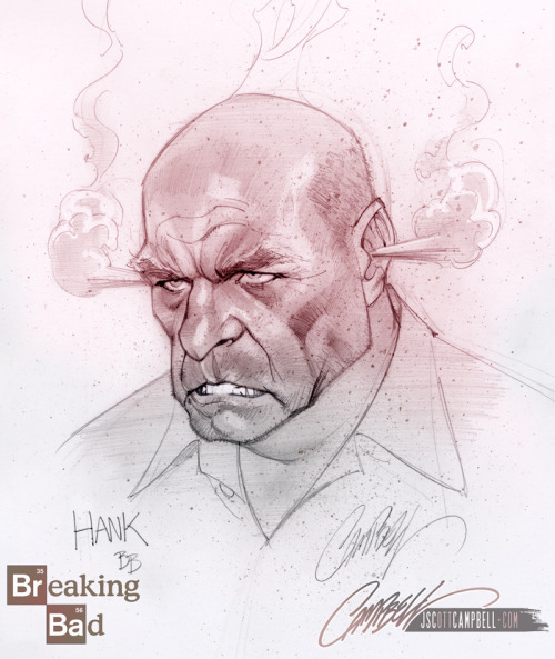 xombiedirge:Breaking Bad Sketches by J. Scott Campbell / Store