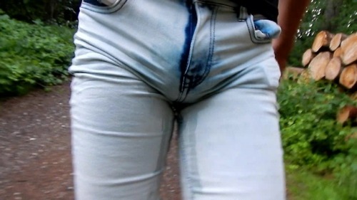 ipmypantz:  femboydl:  walk of shame - back home in wet jeans shorts. honestly it is not very obvious.http://femboydl.tumblr.com/archive   You do the walk if shame the best! 