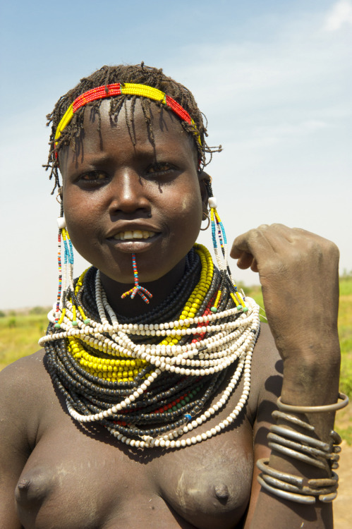 Porn Pics Ethiopian Nyangaton girl, by Georges Courreges.