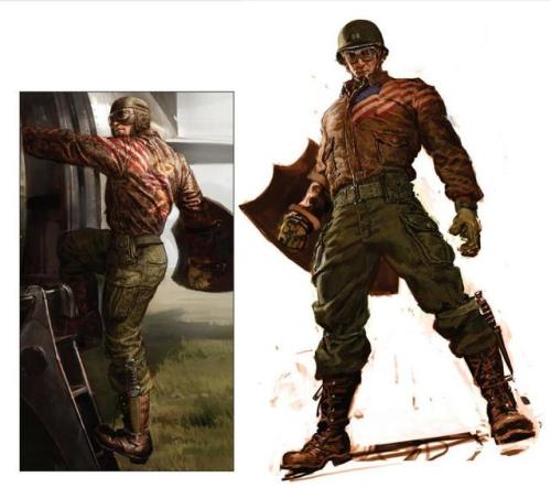 league-of-extraordinarycomics:Captain America: The First Avenger Concept ArtCreated by Ryan Meinerdi