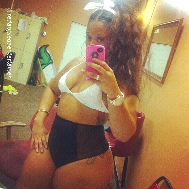 eyecandy1000:  Janice A.K.A. Red Apple Da Badest  Sexy Adult Dancer/Video Vixen From