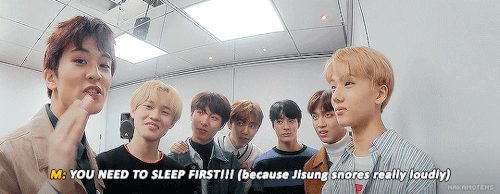 The Maknae Who Causes earthquakes when Snoring