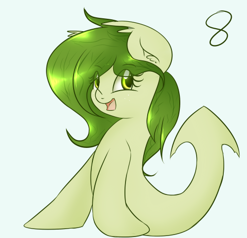 askflowertheplantponi:seaplantponycuzwhynotwhoneedslogic  xD So… seaweed pone? *giggles* x3