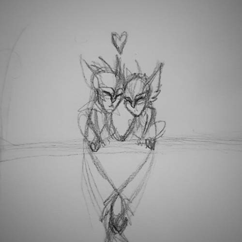 A Sketch Of Zelek And Nuray I Made A Few Days Ago.