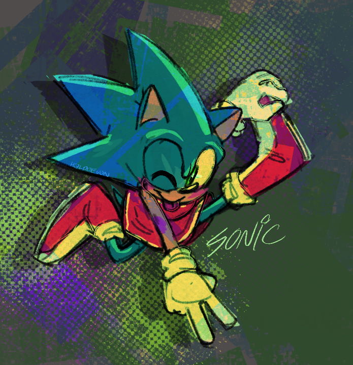 dark sonic by halpdevon : r/SonicTheHedgehog