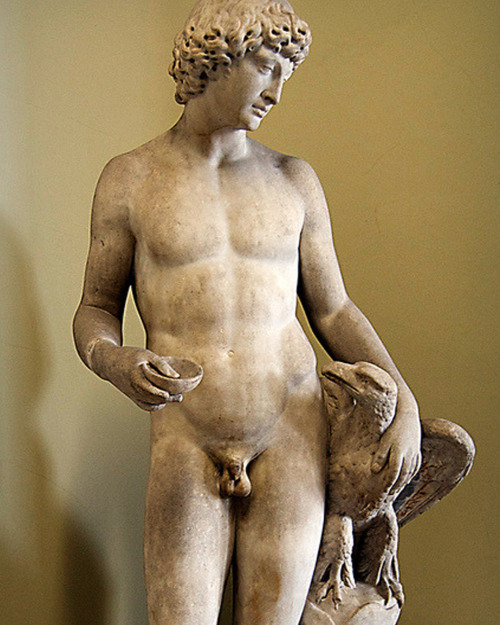 antonio-m:  “Ganymede”, c.1760 by Guillaume Coustou II. French sculptor. Victoria &amp; Albert Museum, London.