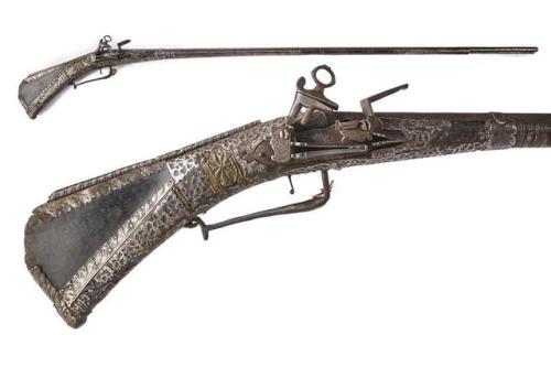Iron mounted miquelet musket, Sardinia, late 18th century.from Czerny’s International Auction House