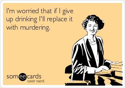 asleepyrunner:  LOL - I mustn’t take that chance!  So I’m drinking to save a