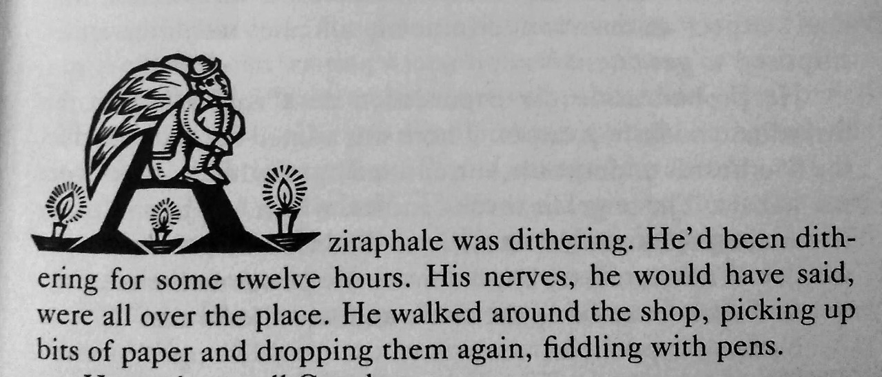 it occurs to me that many fans have never experienced the illuminated-capital illustrations