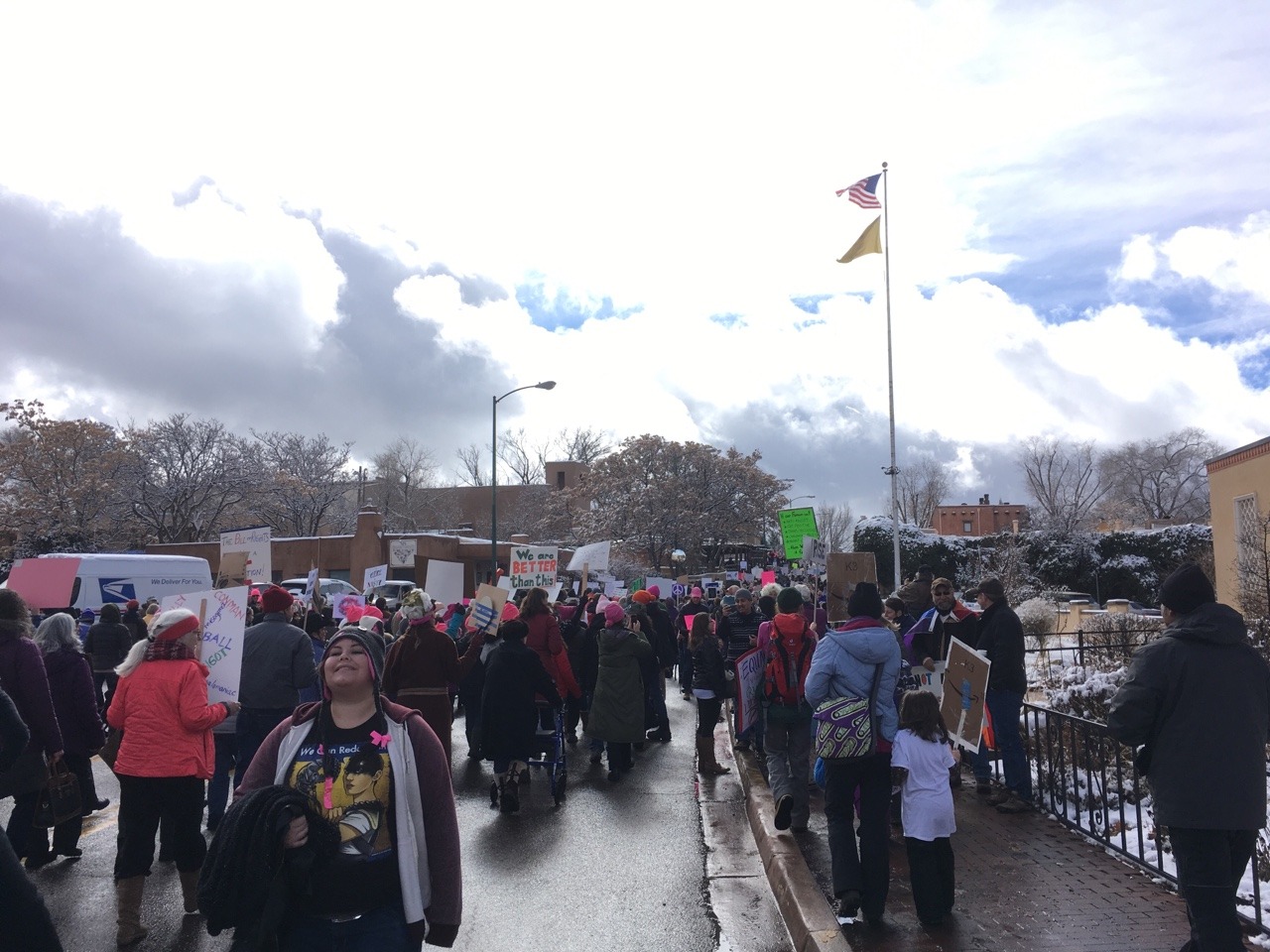 doctornsara:Went and joined my local million woman march.