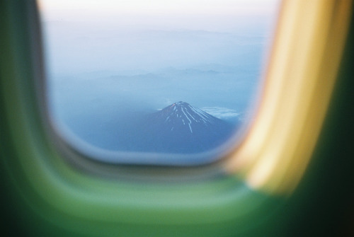 I love candid window shots. Mt. Fuji is captured nicely in this quick snap by Phillip Kalantzis Cope