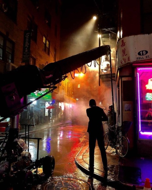 butts-and-uppercuts:The first behind the scenes shot from “John Wick 3.”