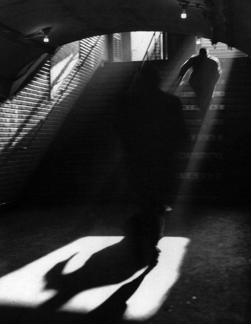 Sabine Weiss. Metro. Paris. 1955