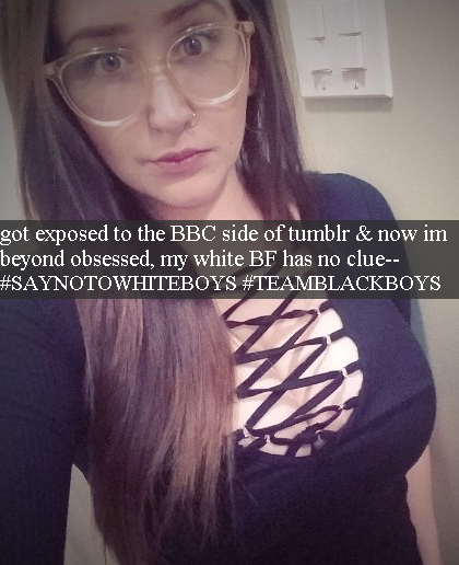 pussyis4bbc:I can’t believe im doing this, im sorry babe but I just can’t fight this fucking power B