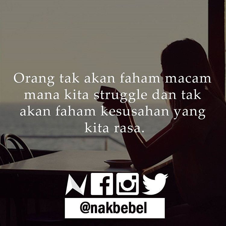 Nakbebel Orang Takkan Faham Nakbebel