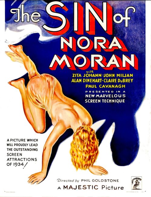 The Sin of Nora Moran (1933) Phil GoldstoneJune 11th 2022
