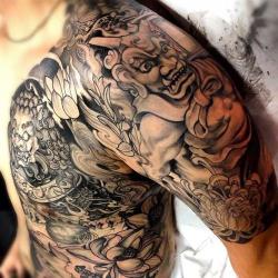 tattooednbeautiful:  Japanese tattoos are