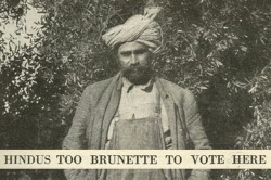 diaryofanangryasianguy:  02/24/17  That February when ‘Hindus’ lost American citizenship   And it was on February 19, 1923, that the US supreme court unanimously ruled against Bhagat Singh Thind in the United States v. Bhagat Singh Thind, quashing