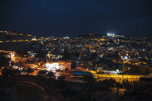 gypsyone:  Jerusalem at night