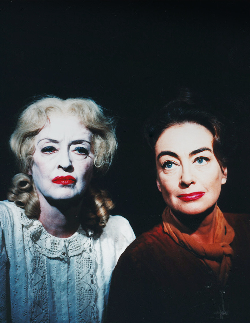 misstanwyck:Joan Crawford and Bette Davis photographed for What Ever Happened to