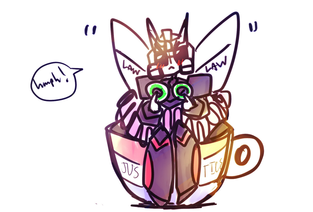 goingloco:  enterprisetoark:  from that PROWL FAIRY THING OMG im sorry///////// 