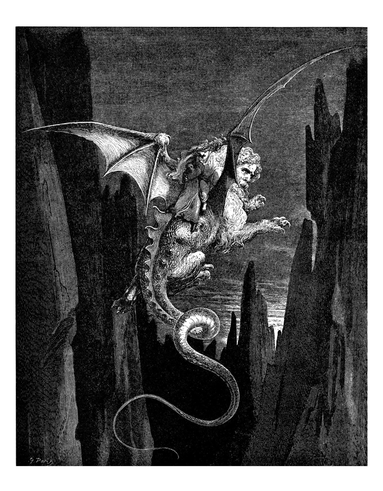 likeafieldmouse:  Gustave Dore&rsquo;s illustrations for Dante&rsquo;s Divine