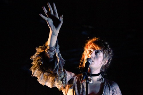 dailyflorencewelch: Florence and The Machine performs in London, 02.26.2016.
