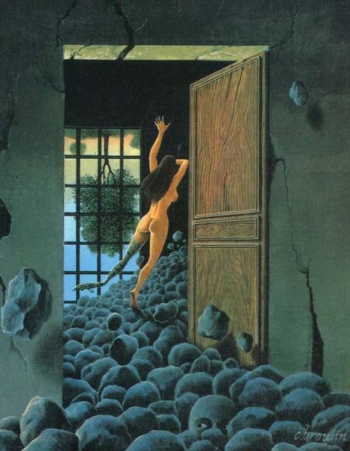 Cover art by Christian Broutin for Histoires d’Aberrations (1977).